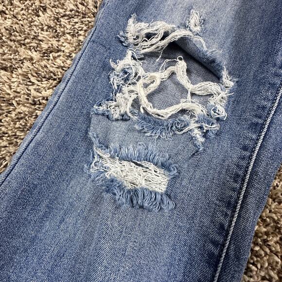 Judy Blue Ripped Boyfriend Fit Jeans Size 7/28 - Picture 5 of 5
